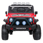 Elektrické autíčko Jeep BEAST 4x4 - MP3 - červené